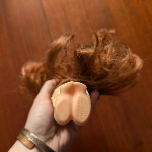 Sweetie Pops Playskool Doll 1986 Vintage Kneeling Gorgeous Red Hair 5" Vinyl